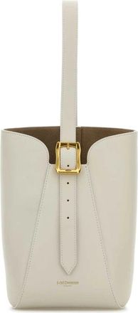 J & M Davidson Nano Quiver Bucket - Dames - Schoudertassen - Wit - ONE Size - Leer - Tassen