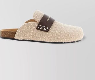 J.W.Anderson faux fur strap mules