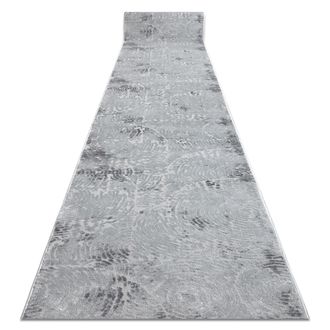 RugsX RugsX Structural Mefe Runner in Grey | Size: 200 cm x 390 cm