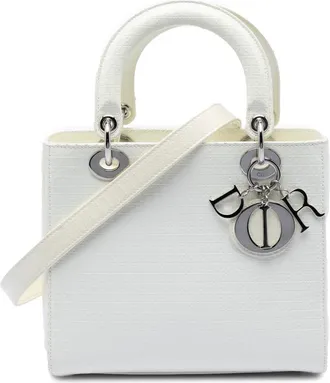 Dior Pre-owned Dior Medium Patent Microcannage Lady Ladies K7A7YJU0RU7TCVV3