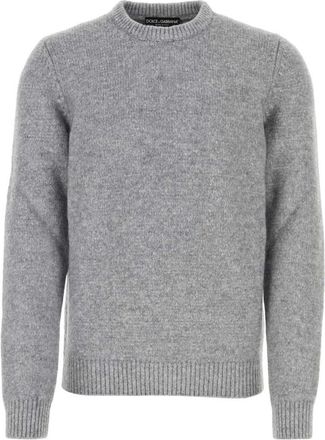 Dolce & Gabbana Grey nylon blend sweater