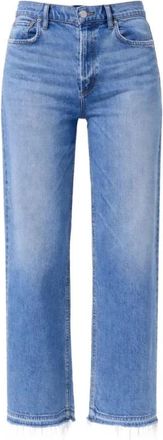 A Gold E Ren Cropped Jeans - Dames - Cropped Jeans - Blauw - W27 - Denim - Jeans