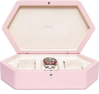 Rapport London PORTOBELLO THREE WATCH BOX in Pink at Nordstrom