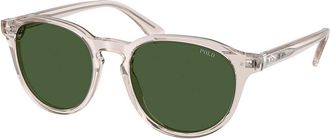 Polo Ralph Lauren PH4221F Asian Fit 611771 Mens Sunglasses Brown Size 52