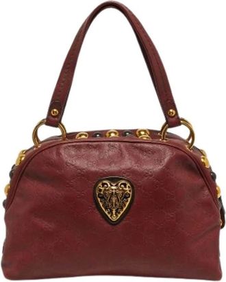 Gucci Pre-owned Handbags, female, Red, Size: ONE SIZE Pre-owned Vintage Handbag