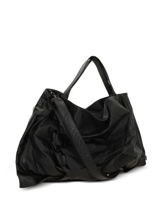 Yohji Yamamoto gathered tote bag - Black