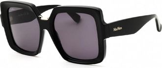 Max Mara MM0088 01A Shiny Black/Smoke