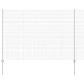 Berkfield Home Welded Wire Fence with 44 U Posts Silver 1.6x50 m Steel