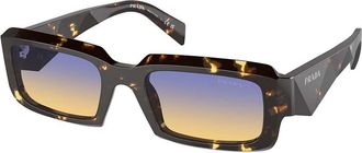 Prada PR 27ZSF Asian Fit 16O50E Mens Sunglasses Tortoiseshell Size 55