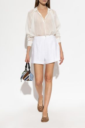 Forte_Forte Forte_forte Transparent Top, Womens, White