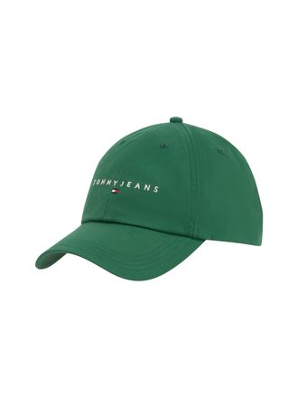 Tommy Jeans Baseball Cap TOMMY JEANS TJM HERITAGE CORE CAP, Herren, terrain, Web, Baumwolle, unifarben, Caps Baseball Cap, UNISEX Klemmverschluss, grosse Logostic