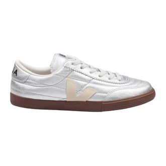 Veja Sneakers, female, Gray, Size: 10 US Panenka Leather Sneakers