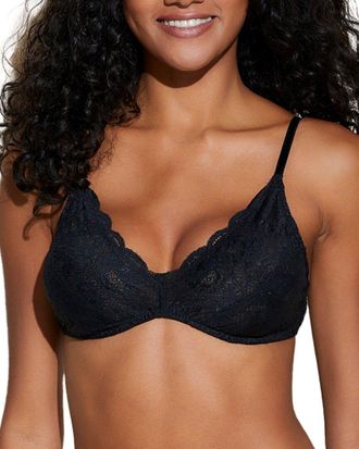 Cosabella Never Say Never Triangle Silk-Trim Bralette