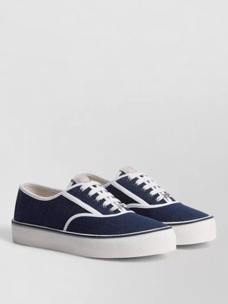 Dior lace up low top sneakers rubber sole