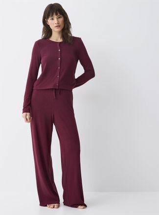 Twik Womens Ultra-comfortable solid lounge pant