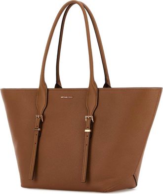 Michael Kors Womens Caramel Leather Moore Shopping Bag Luggage Borse A Mano