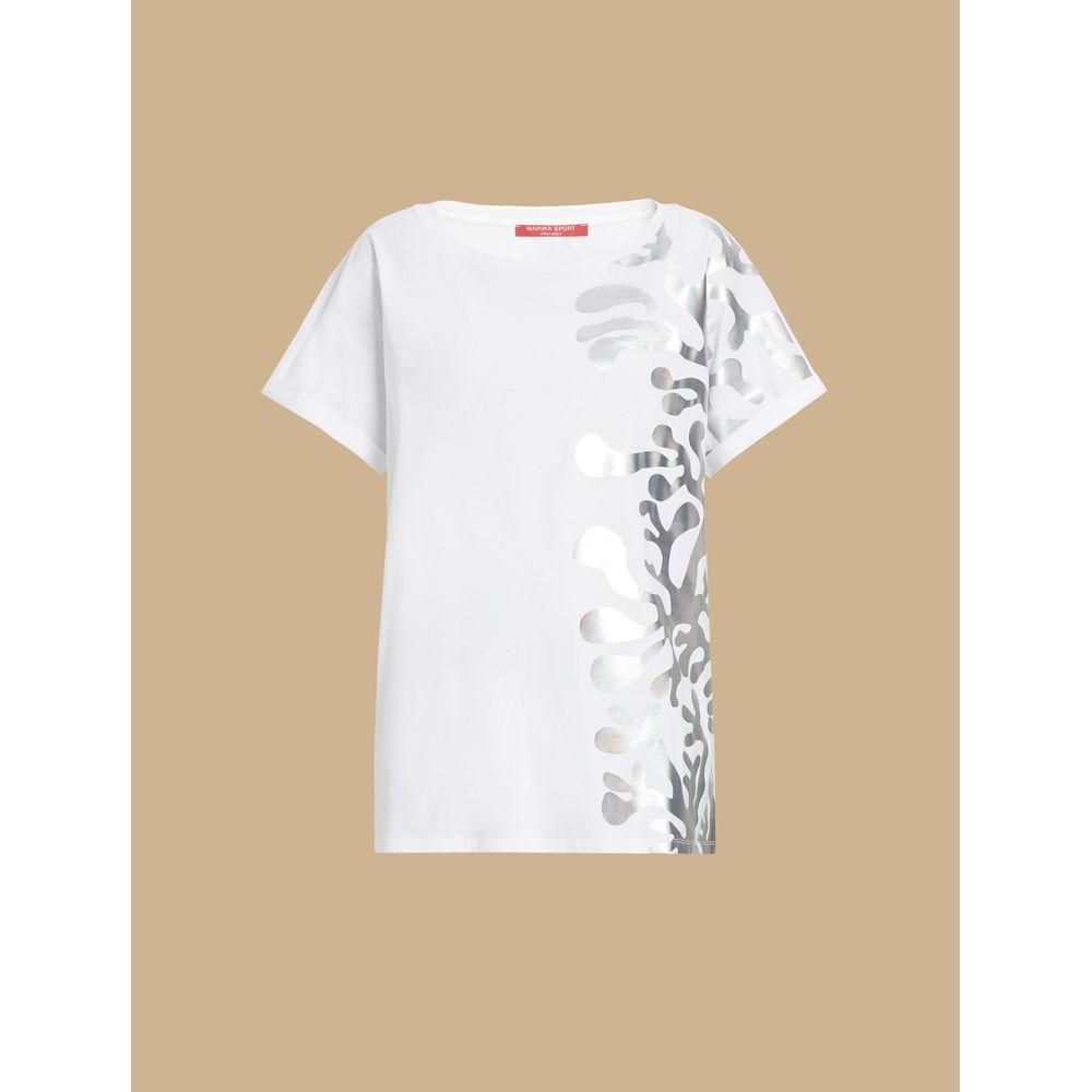 Marina Rinaldi ★ コットン ジュエル装飾 リード Tシャツ Marina Rinaldi T-shirts for Women | Online Sale up to 75