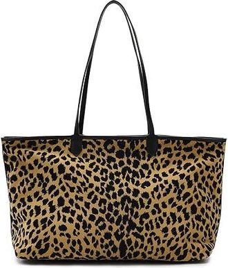 Rebecca Minkoff On The Move Tote Handbags Leopard/Black, Cotton
