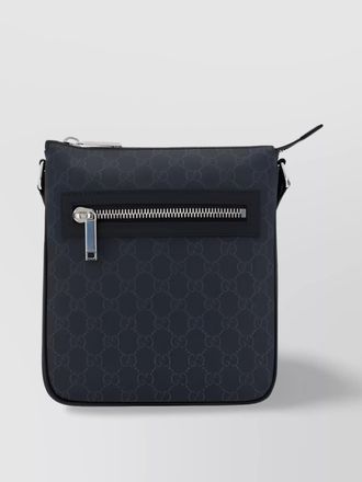 Gucci monogram canvas crossbody bag