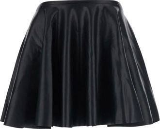 Norma Kamali Mujer, Faldas, Negro, Talla: S