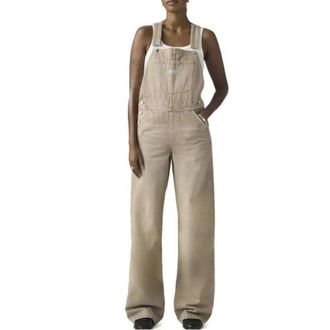 Levi's Dames, Jumpsuits & Playsuits, Beige, Maat: S Katoen