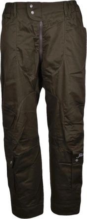 Vivienne Westwood High-Waisted Cotton Chap Track Trousers with Adjustable Drawstrings