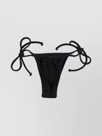 Reina Olga metallic skimpy bikini bottoms