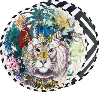 Designers Guild Kissen Jungle King - Opiat