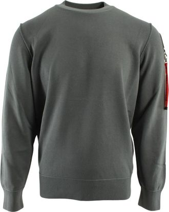 Parajumpers trui - Heren - Sweatshirts - Grijs - M - Katoen - Hoodies & sweatvesten