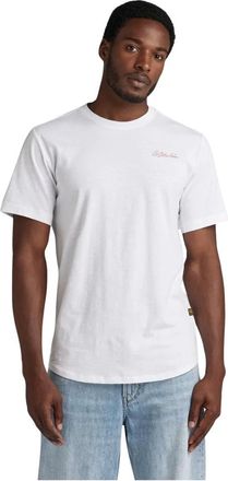 G-Star G-star, T-Shirts, male, White, Size: XL Short Sleeve Fashion T-Shirt