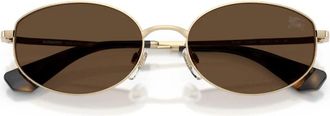 Burberry Be 3169 Zonnebrillen - unisex - Zonnebrillen - Geel - 55 MM - Accessoires