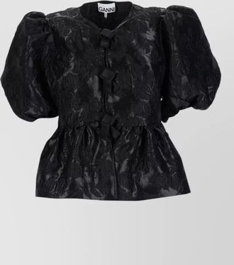 Ganni peplum jacket