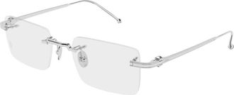 Cartier Sunglasses, male, Gray, Size: 52 MM Eyeglasses