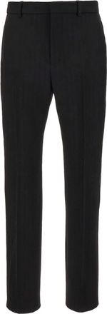 Saint Laurent Suit Trousers, male, Black, Size: M Pantaloni