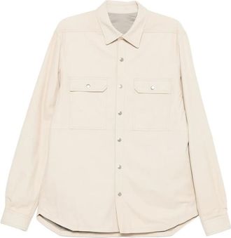 Rick Owens Buttoned Shirt Jacket