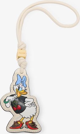 Ganni White Daisy Duck Charm