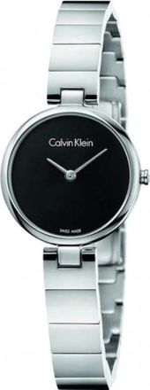 Calvin Klein Authentiek Quartz Horloge - Dames - Horloges - Grijs - ONE Size - Accessoires