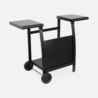Sweeek Sweeek - Carrello Piastra 2 Bruciatori Acciaio