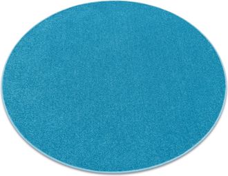 RugsX Rugsx - Alfombra Eton C&iacute;rculo Turquesa Blue Circulo 170 Cm