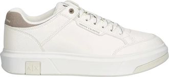 A|X Armani Exchange Heren, Schoenen, Wit, Maat: 45 EU Leer