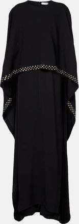 Stella McCartney Abito lungo con mantella