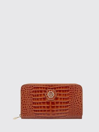 Philipp Plein Portafoglio in pelle stampa cocco