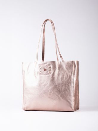 Lakeland Leather Womens Tarnly Tote Bag in Rose Gold - One Size
