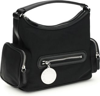 Stella McCartney Womens Dartmoor Shoulder Bag Ultra Black Others Materials