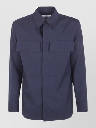 Jil Sander straight shirt long sleeves front pockets