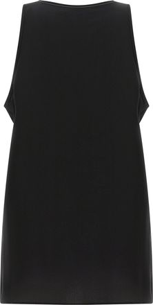 Brunello Cucinelli Silk Monile Tank Top - Black