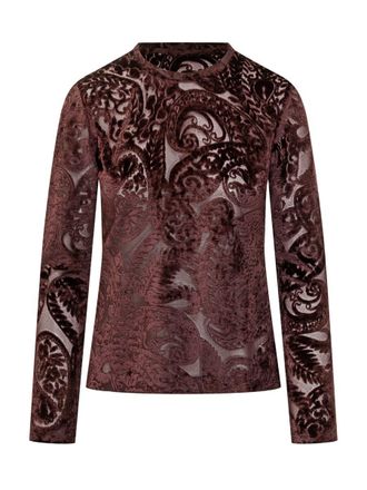 Etro Etro Paisley Top Bordeaux