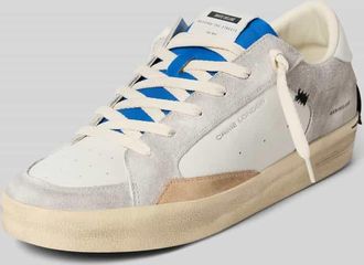 Crime London Sneaker mit Label-Badge Modell SK8 DELUXE in Weiss, Größe 40