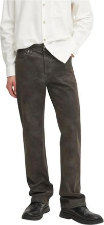 Sunflower Straight Twist Jeans - Heren - Regular Fit Jeans - Grijs - W33 L32 - Su&egrave;de - Jeans