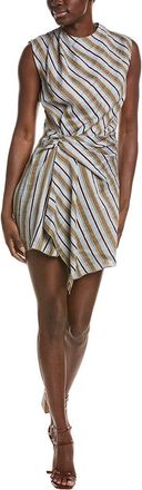 A.L.C. Dion Linen-Blend Mini Dress